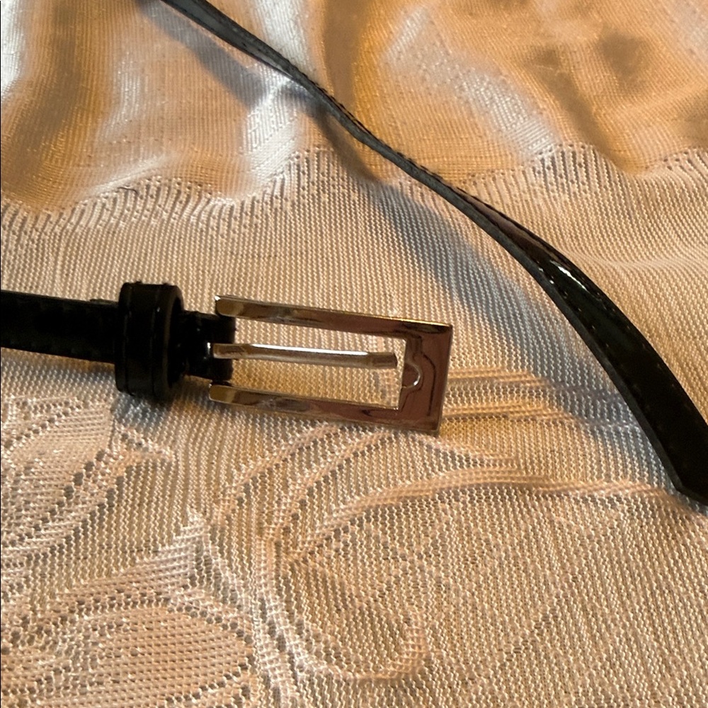 Black Leather Belt